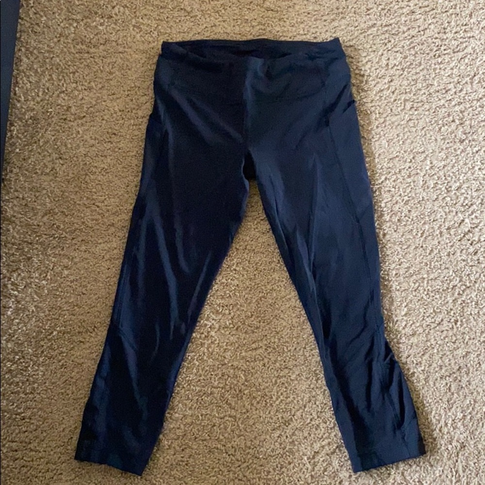 Lulu Lemon Pace Rival Crop Legging Black